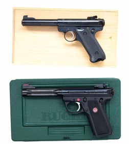 RUGER RCA MARK II & MARK III SEMI AUTO PISTOLS.