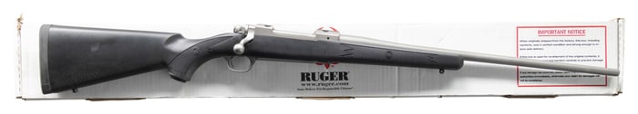 NEAR EXC., 30-06 RUGER 77 HAWKEYE ALL-WEATHER