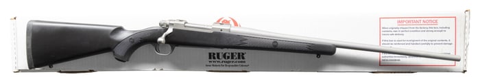 NEAR EXC., 243 WIN RUGER 77 HAWKEYE ALL-WEATHER