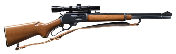"JM" MARLIN MODEL 336 LEVER ACTION CARBINE.