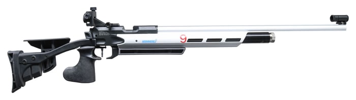 HAMMERLI MODEL AR 20 SILVER MATCH AIR RIFLE.