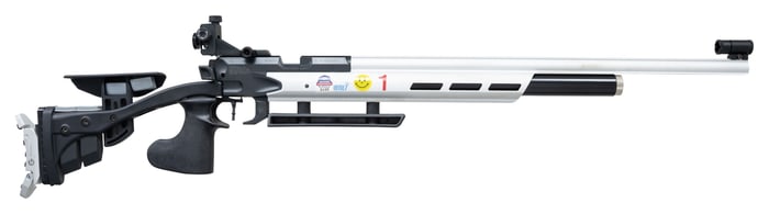 HAMMERLI MODEL AR 20 SILVER MATCH AIR RIFLE.