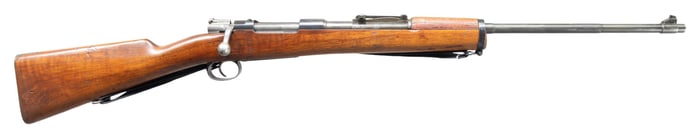 SPORTERIZED CHILEAN 1895 MAUSER BOLT ACTION RIFLE.