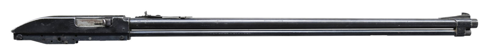 GLENFIELD MODEL 60 BARRELED ACTION.: Cal. 22 LR. S# 25347462, Bbl. 22". Marlin Glenfield Model 60 barreled action with other parts. Bolt assembly, sights, mag tube & rod all present. No other parts present. Metal has blued & black anodiz