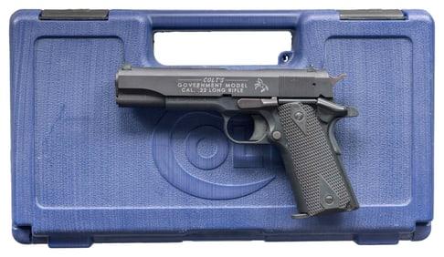 COLT GOVERNMENT MODEL SEMI AUTO PISTOL.