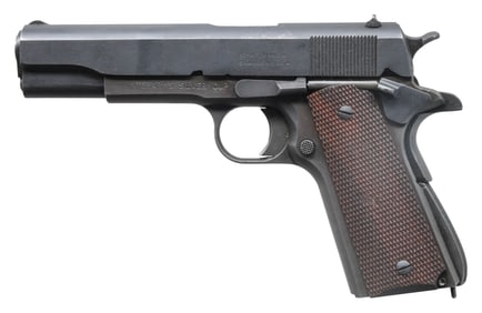 INTERARMS SILVER CUP 1911A1 SEMI AUTO PISTOL.