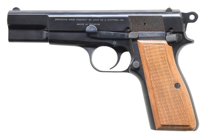 FINE & LATE BELGIAN BROWNING "T-SERIES" HI POWER