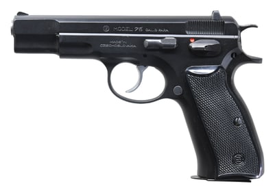 PRE-B CZ-75 SEMI AUTO PISTOL.