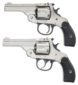 LOT OF TWO H&R TOP BREAK DA REVOLVERS.