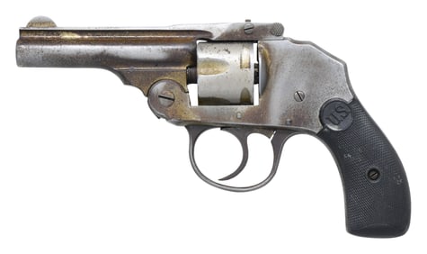 US REVOLVER CO. 32 AUTOMATIC HAMMERLESS REVOLVER.