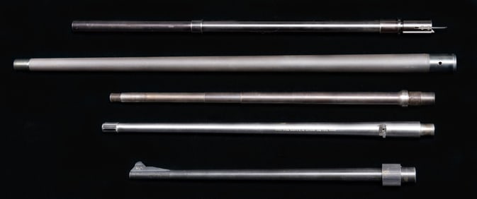 4 RIFLE BARRELS - SSG 3000, 10/22, AR-7, 22LR FOR