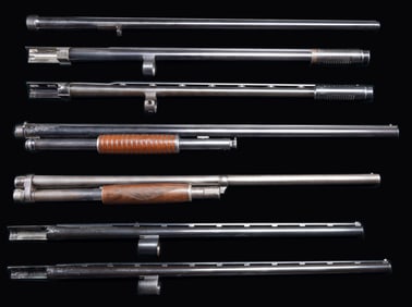7 VERY NICE SHOTGUN BARRELS; WINCHESTER, BROWNING,