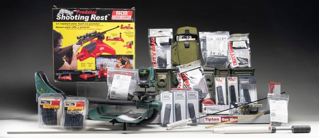 LONGARM RESTS & PISTOL ACCESSORIES.