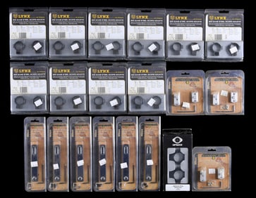 LOT OF ASSORTED SCOPE RINGS, MOUNTS, & BASES.