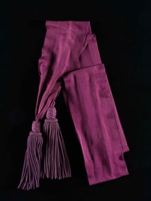 REGULATION CIVIL WAR OFFICER’S SILK SASH.