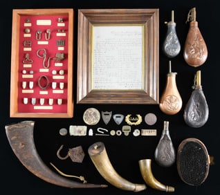 MOSTLY CIVIL WAR ERA EXCAVATED RELICS & RELATED