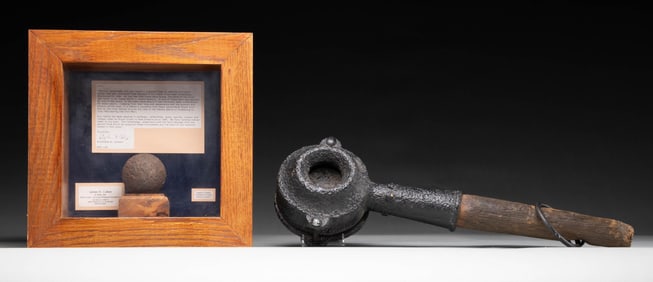 CANNON BALL MOLD & CANNON BALL.