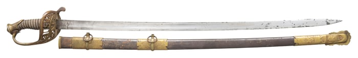 US M1850 STAFF & FIELD OFFICER'S SWORD BY