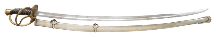 1864 DATED AMES U.S. M1860 CAVALRY SABER.