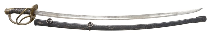 1864 DATED AMES U.S. M1860 CAVALRY SABER WITH