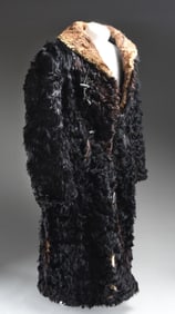 BUFFALO/BISON HIDE COAT.