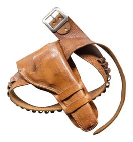 CARTRIDGE BELT & HOLSTER FOR COLT SINGLE ACTION