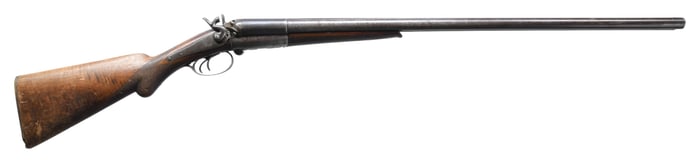 BELGIAN H. PIEPER SIDE LEVER SXS SHOTGUN.