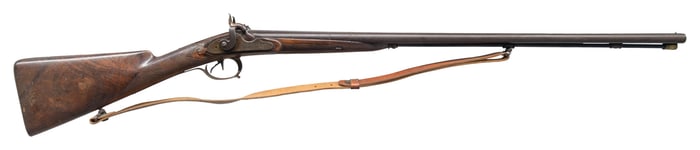 FRENCH NICHOLAS OF VERDUN PERCUSSION SXS SHOTGUN.