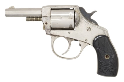 IVER JOHNSON 2ND MODEL AMERICAN BULLDOG REVOLVER.