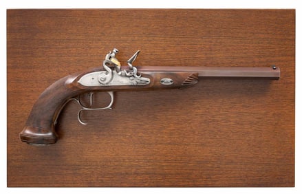 PEDERSOLI LE PAGE FLINTLOCK TARGET PISTOL.