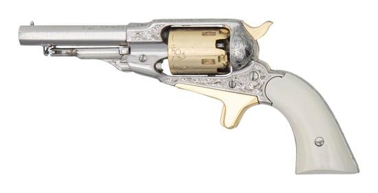 ASM REMINGTON 1863 POCKET REVOLVER.