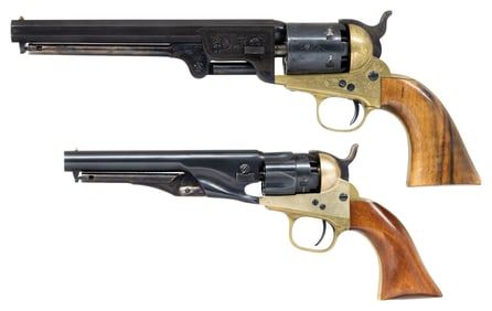 PAIR OF ITALIAN REPRO COLT REVOLVERS.