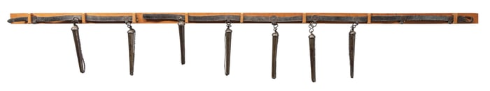 EUROPEAN STYLE MATCHLOCK POWDER BELT.