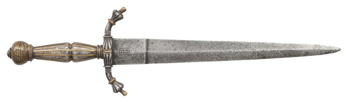 EARLY EUROPEAN DAGGER POSSIBLY ITALIAN.