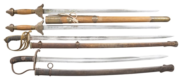 3 FOREIGN SWORDS.