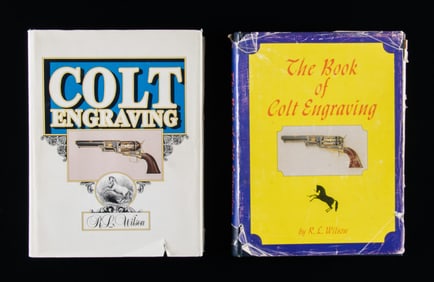LOT OF 2 COPIES OF "THE BOOK OF COLT ENGRAVING" BY