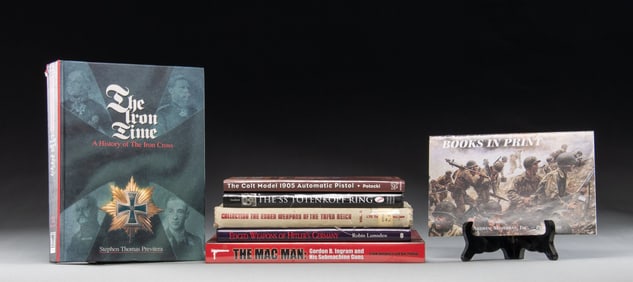 LOT OF 6 ASSORTED FIREARMS & MILITARIA REFERENCE