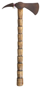 SPIKE HAND AX OR TOMAHAWK.