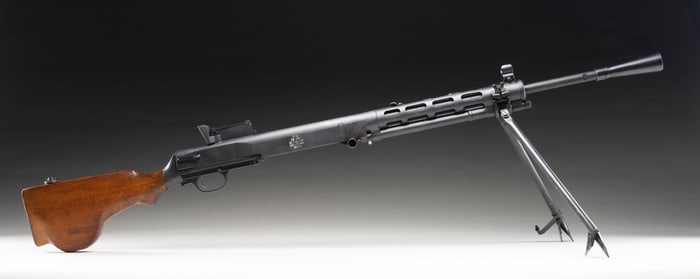 WISE LITE ARMS POLISH DP-28 SEMI-AUTOMATIC RIFLE.