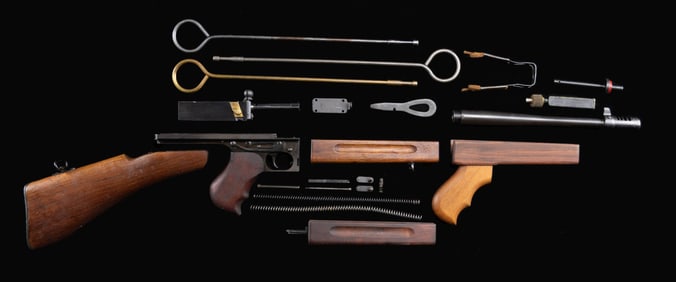 ALWAYS DESIRABLE THOMPSON SUBMACHINE GUN PARTS