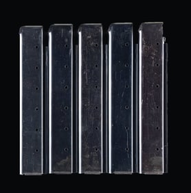 LOT OF 5 THOMPSON SUBMACHINE GUN 30-ROUND