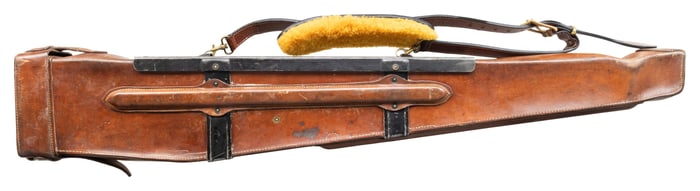 WW2 M1918 BAR LEATHER SCABBARD.