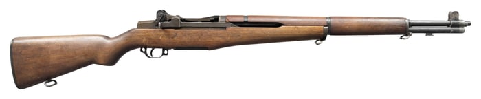 US SPRINGFIELD M1 GARAND SEMI-AUTO MILITARY RIFLE