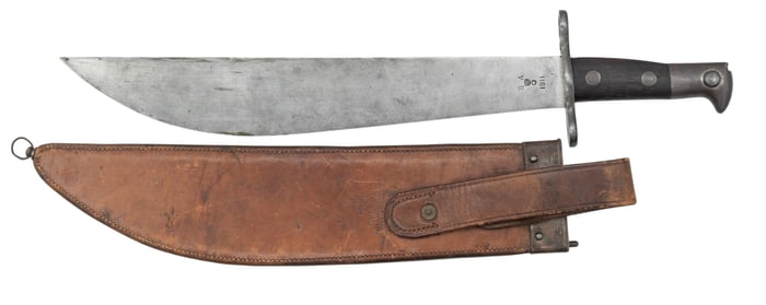 EXTREMELY RARE SPRINGFIELD MODEL 1909 BOLO BAYONET