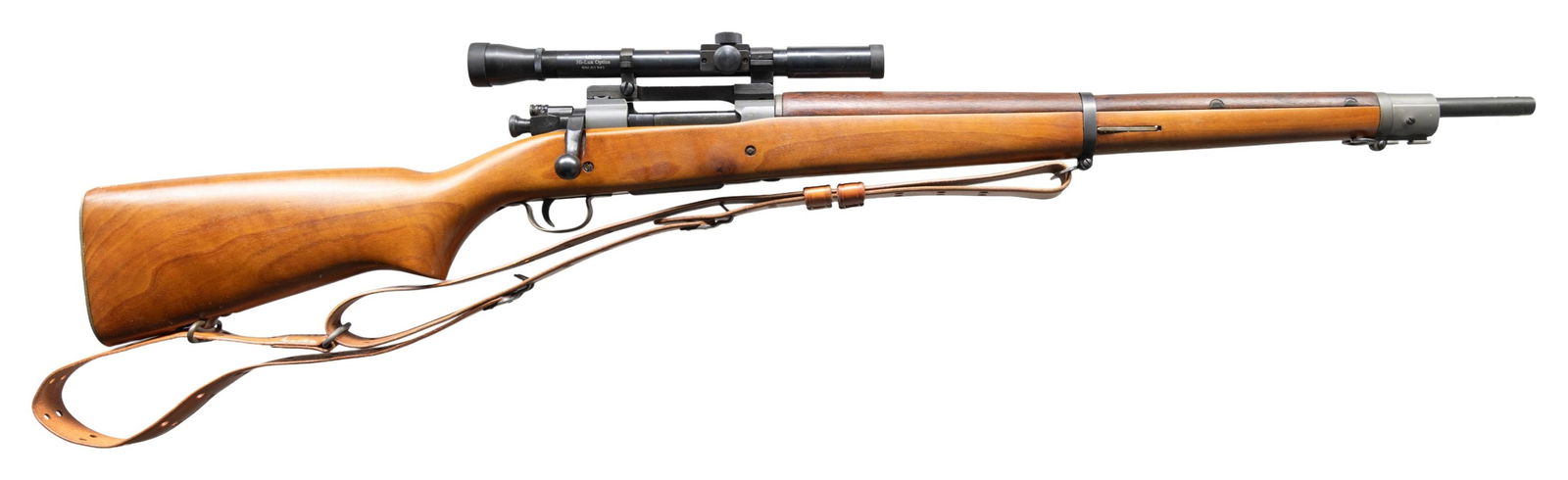 US MODEL 1903 A4 SNIPER CUSTOM BOLT-ACTION RIFLE. (1 of 3)
