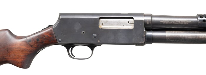 STEVENS MODEL 520-30 U.S. MILITARY TRENCH SHOTGUN.