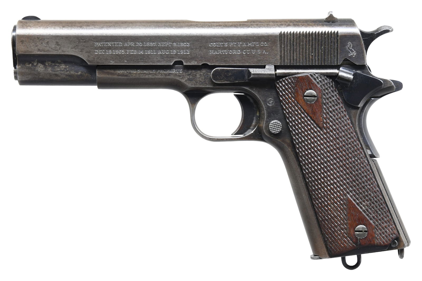 1917 COLT 1911 U.S. ARMY SEMI AUTO PISTOL. (1 of 2)