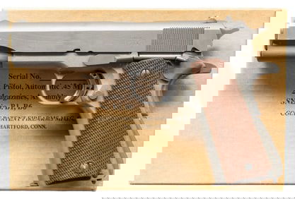 REMINGTON RAND 1911A1 SEMI AUTO PISTOL.