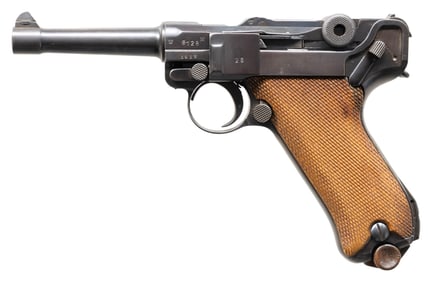 WEIMAR GERMAN POLICE P.08 LUGER CONVERSION