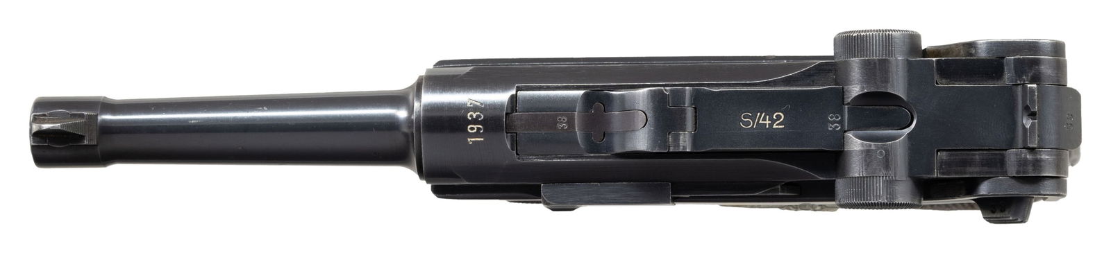 NICE GERMAN PRE-WAR MAUSER "S/42" CODE "1937" DATE - 3